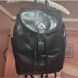 EUC Tannery West black Backpack/Purse